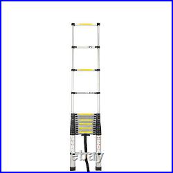 6.2M Heavy Duty Multi-Use Aluminium Telescopic Folding Ladder Extendable Step UK