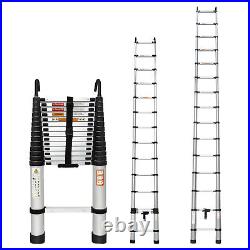 Multi-Purpose Aluminium Telescopic Folding Ladder Extendable 1.9M-6M Heavy Duty