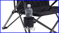 Outwell Ullswater Portable Folding Camping Picnic Outdoor Garden Chair Black