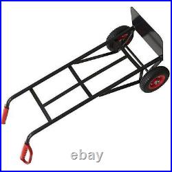 Sealey Sack Truck With PU Tyres Heavy Duty 200kg Industrial Folding Hand Cart