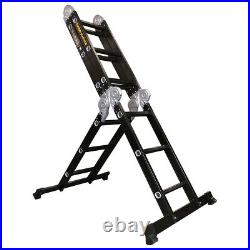Tough Master 6 in 1 Multi Purpose Folding Aluminium Heavy Duty Ladder