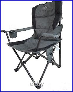 Vanilla Leisure Stromboli Folding Outdoor Chair with Heated Seat and Back